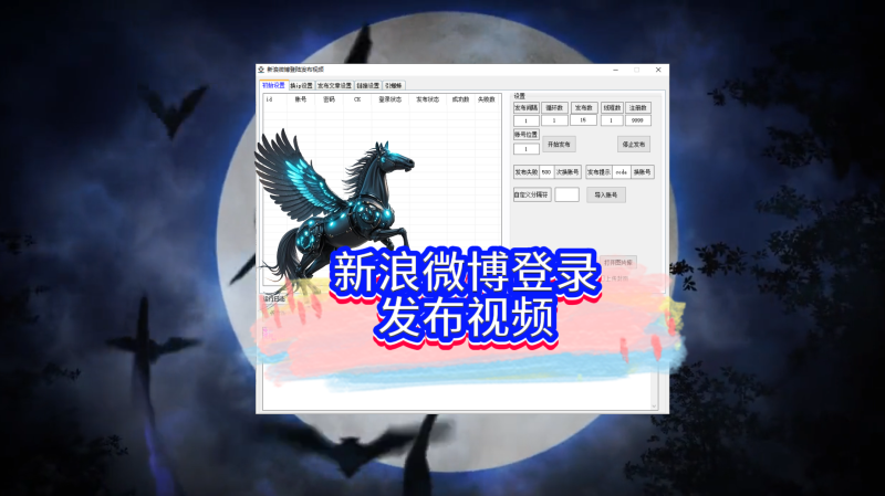 新浪微博登录发布视频-黑马科技社